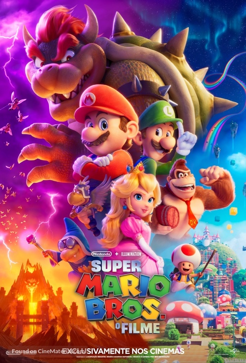 The Super Mario Bros. Movie - Brazilian Movie Poster