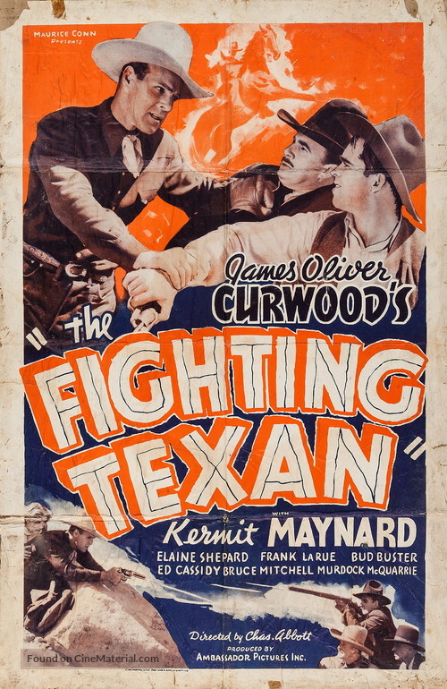 The Fighting Texan - Movie Poster