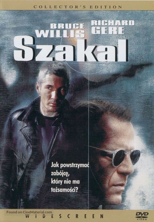 The Jackal - Polish DVD movie cover