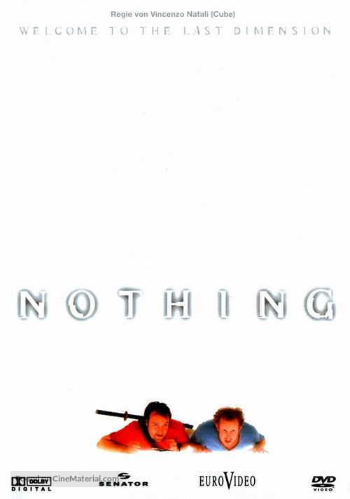 Nothing - German DVD movie cover