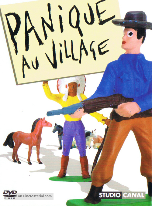 Panique au village - French DVD movie cover