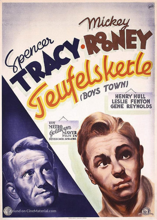 Boys Town - Austrian Movie Poster