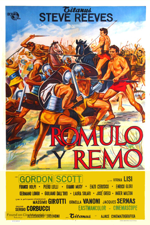 Romolo e Remo - Argentinian Movie Poster
