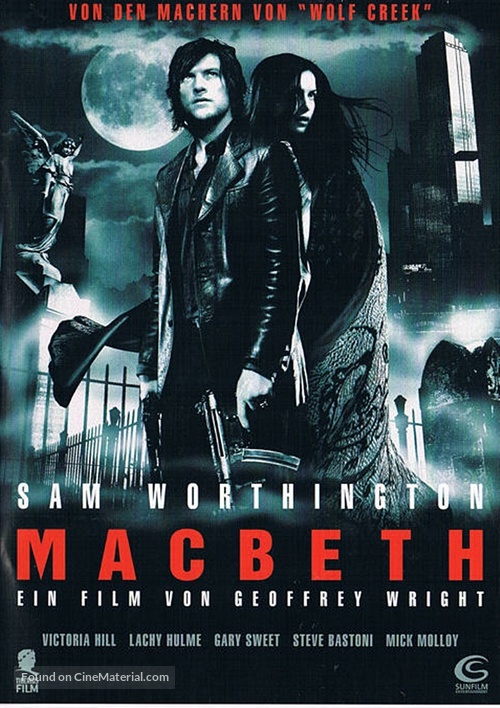 Macbeth - German DVD movie cover