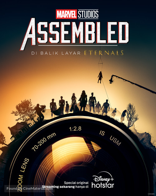 &quot;Marvel Studios: Assembled&quot; - Indonesian Movie Poster
