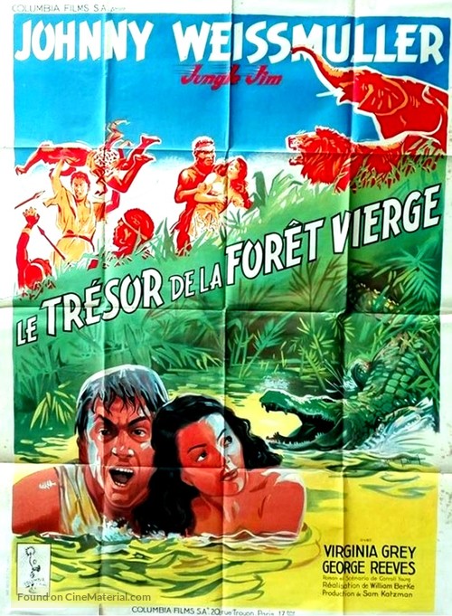 Jungle Jim - French Movie Poster