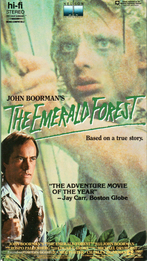 The Emerald Forest - VHS movie cover