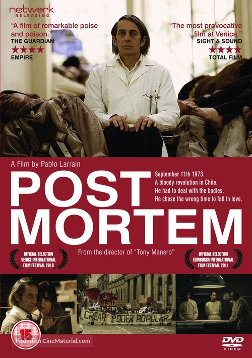 Post Mortem - British DVD movie cover