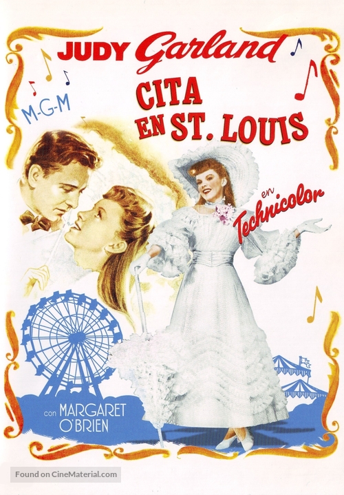 Meet Me in St. Louis - Spanish DVD movie cover