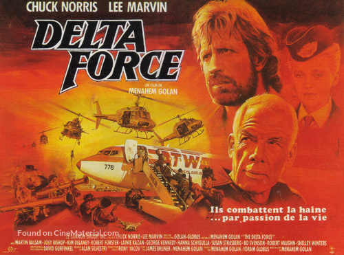 The Delta Force - French Movie Poster