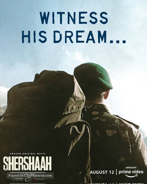 Shershaah - Indian Movie Poster