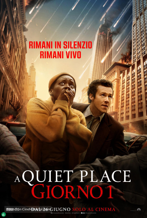 A Quiet Place: Day One - Italian Movie Poster