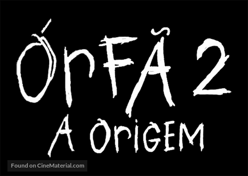 Orphan: First Kill - Brazilian Logo