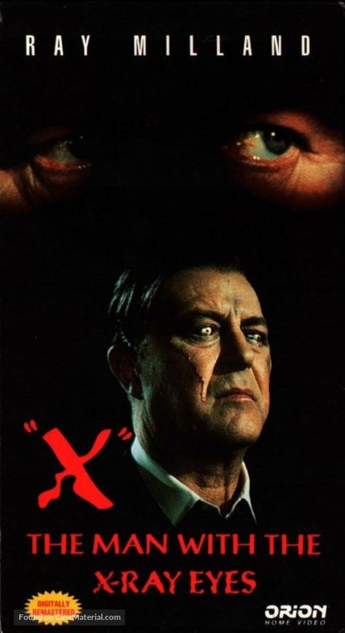 X - VHS movie cover