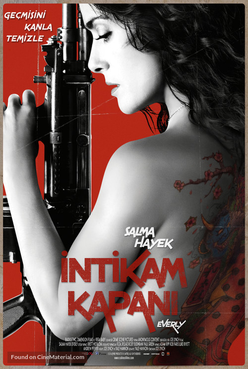 Everly - Turkish Movie Poster