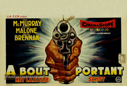 At Gunpoint - Belgian Movie Poster