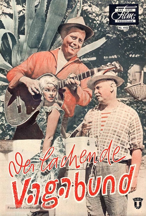 Der lachende Vagabund - Austrian poster