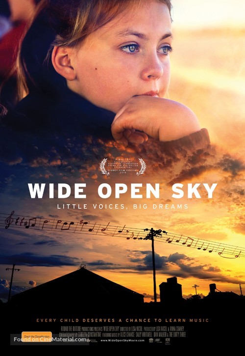 Wide Open Sky - Australian Movie Poster