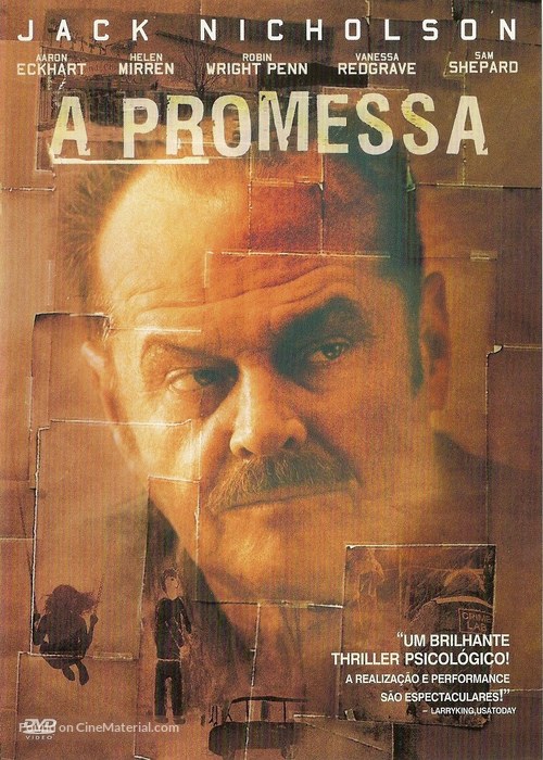The Pledge - Portuguese DVD movie cover