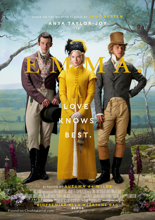 Emma. - Swedish Movie Poster