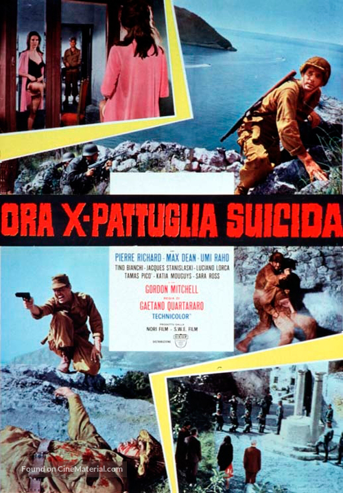 Ora X - pattuglia suicida - Italian Movie Poster