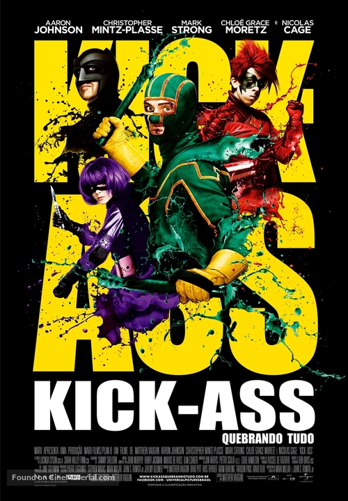 Kick-Ass - Brazilian Movie Poster