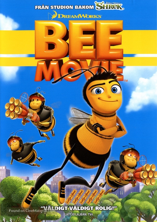 Bee Movie - Swedish DVD movie cover