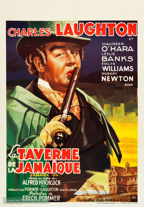 Jamaica Inn - Belgian Movie Poster