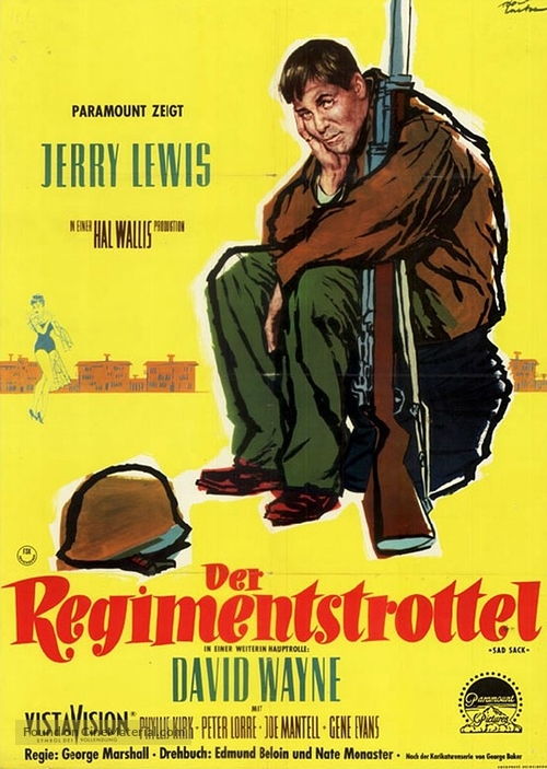 The Sad Sack - German Movie Poster
