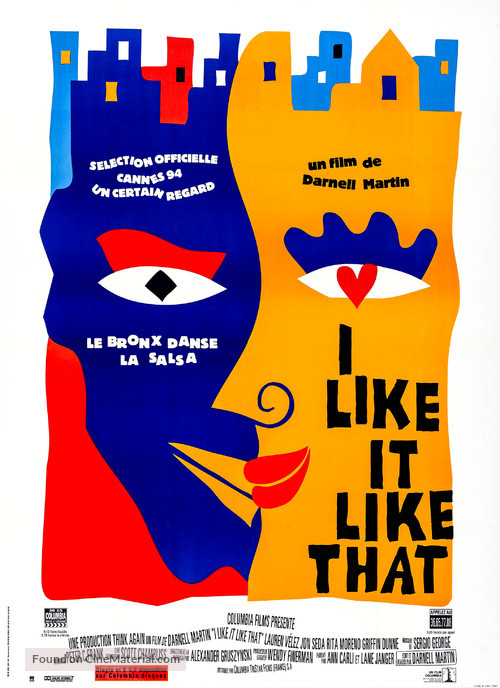 I Like It Like That - French Movie Poster