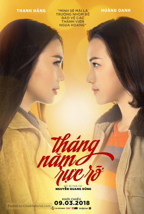 Thang Nam Ruc Ro - Vietnamese Movie Poster