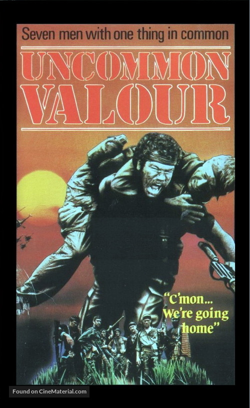 Uncommon Valor - VHS movie cover