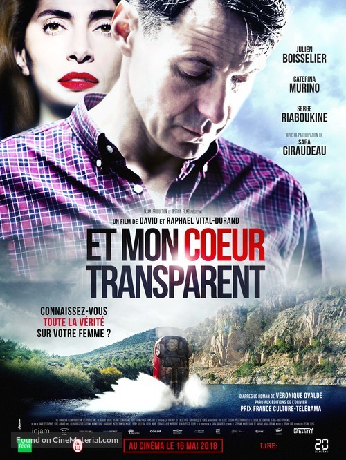 Et mon coeur transparent - French Movie Poster