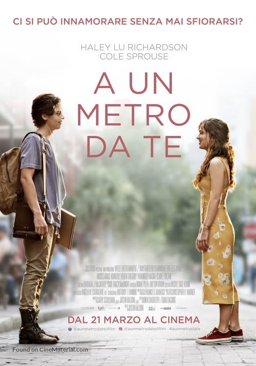 Five Feet Apart - Italian Movie Poster