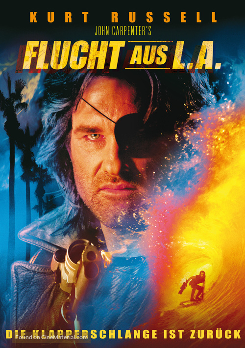 Escape from L.A. - German Movie Cover