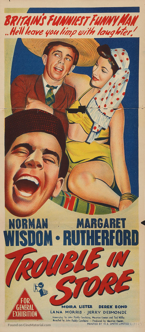 Trouble in Store - Australian Movie Poster