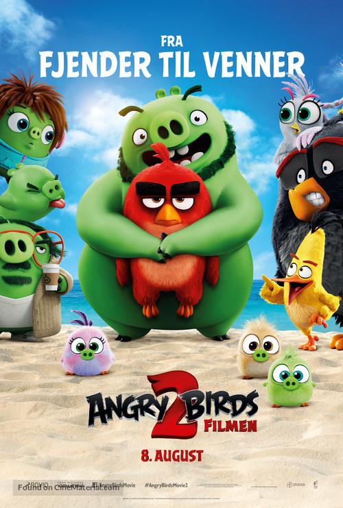 The Angry Birds Movie 2 - Danish Movie Poster