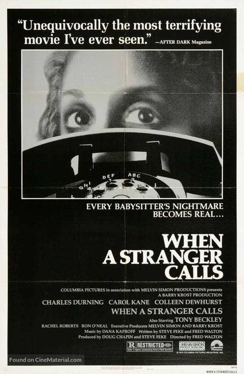 When a Stranger Calls - Movie Poster