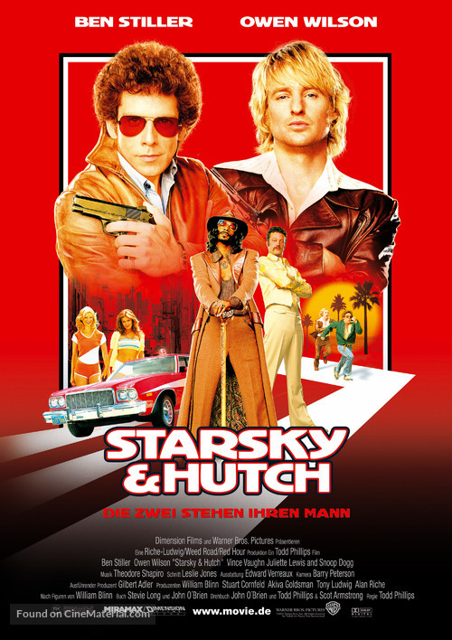 Starsky and Hutch - German Movie Poster