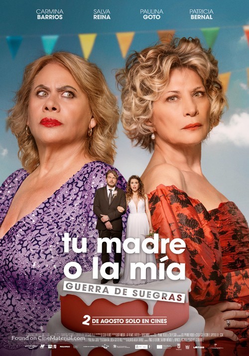 Tu madre o la m&iacute;a - Spanish Movie Poster