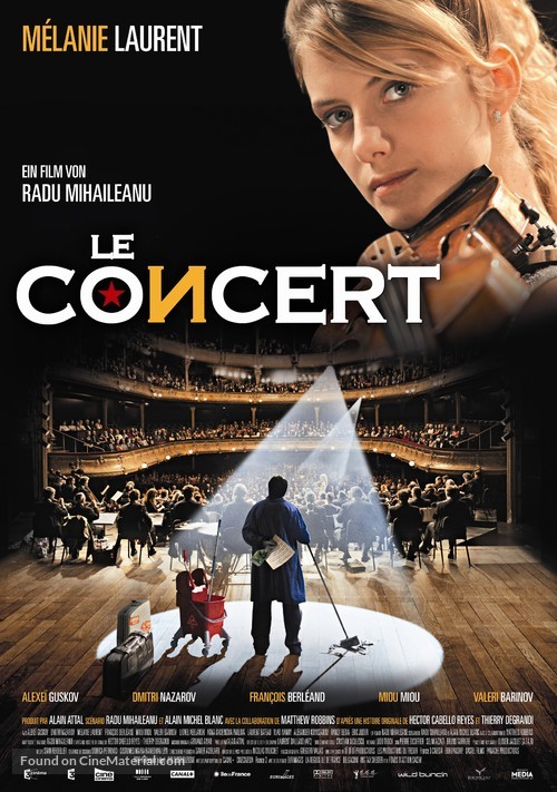 Le concert - German Movie Poster