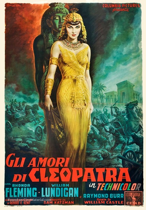 Serpent of the Nile - Italian Movie Poster