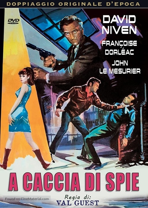 Where the Spies Are - Italian DVD movie cover
