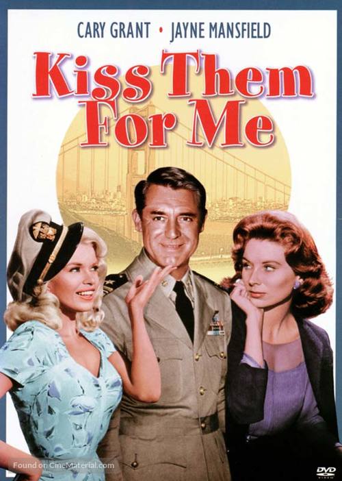 Kiss Them for Me - DVD movie cover