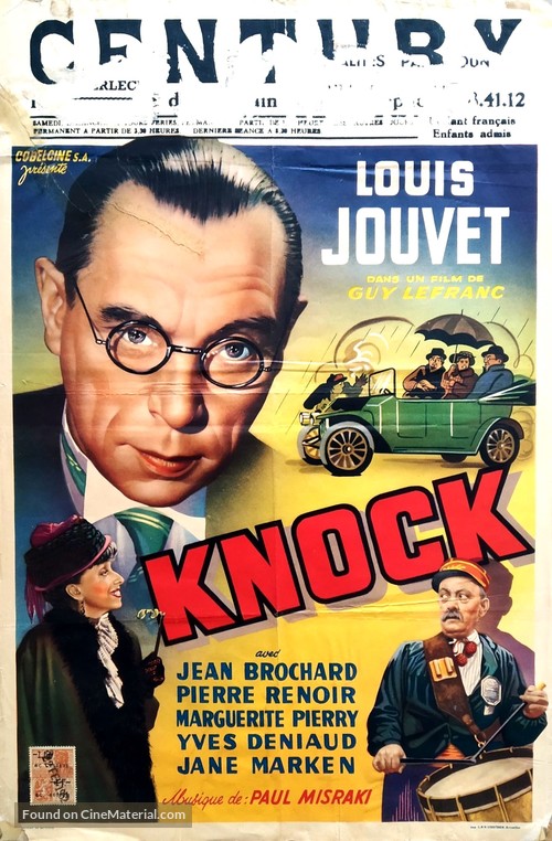 Knock - Belgian Movie Poster