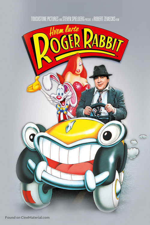 Who Framed Roger Rabbit (1988) Norwegian dvd movie cover