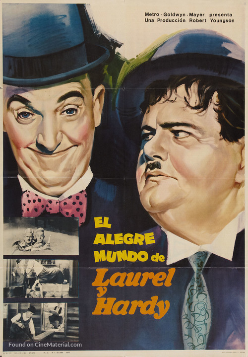 Laurel and Hardy&#039;s Laughing 20&#039;s - Spanish Movie Poster