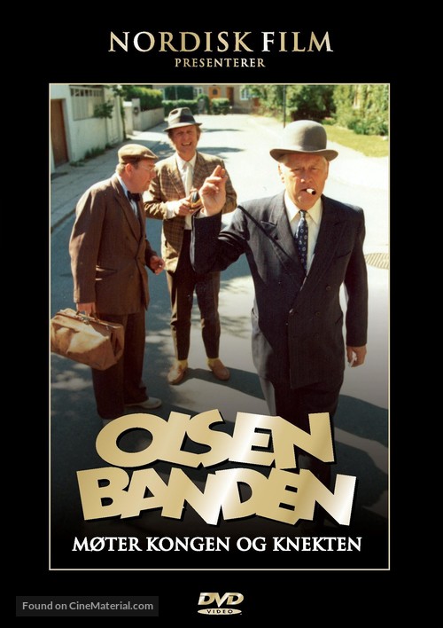 Olsen-banden m&oslash;ter kongen og knekten - Norwegian Movie Cover