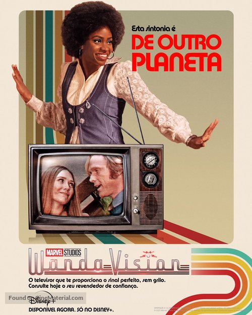 &quot;WandaVision&quot; - Brazilian Movie Poster