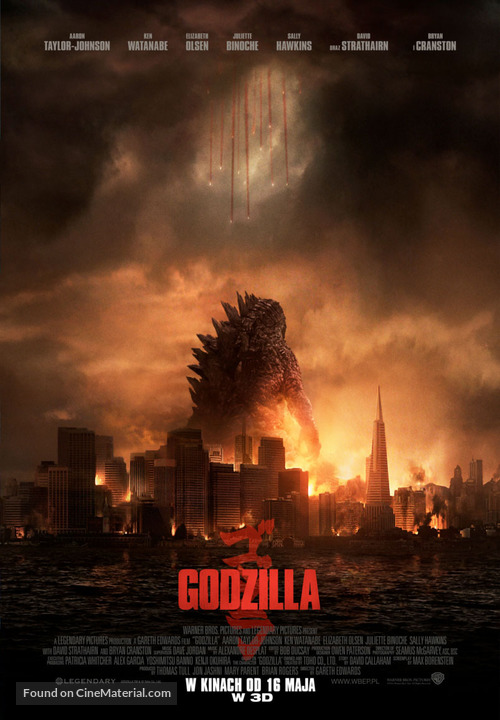 Godzilla - Polish Movie Poster